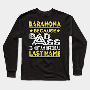 BARAHONA Long Sleeve T-Shirt